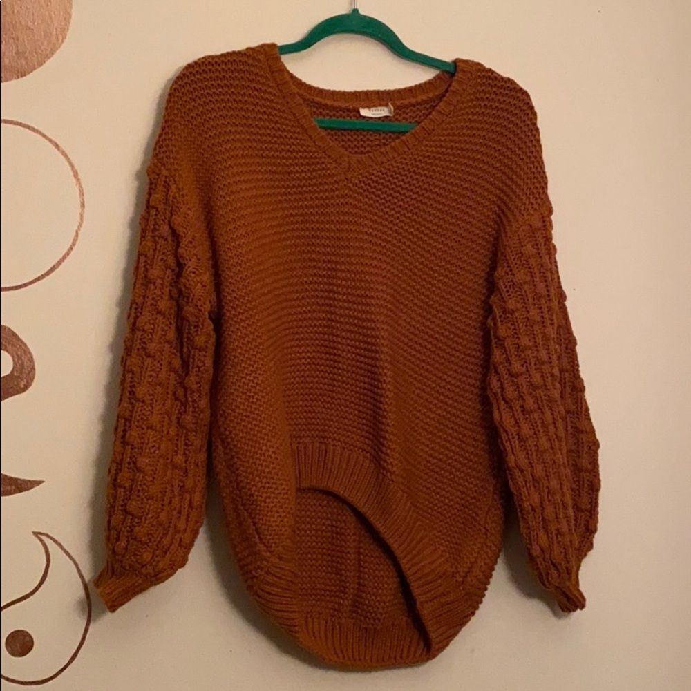 Copper Oversized Sweater